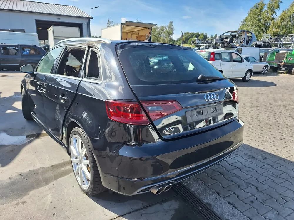Wygląd i design tyłu Audi A3 - rozmiary, lampy i bagażnik
