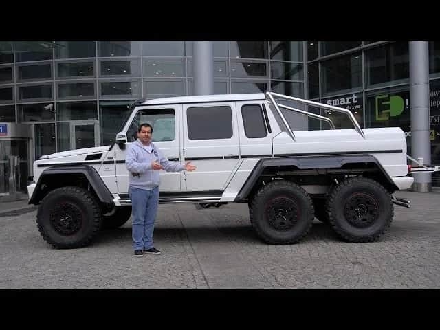 Mercedes G klasa 6x6 – wyjątkowy SUV, który zaskakuje możliwościami