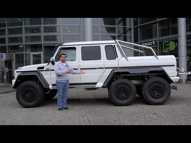 Mercedes G klasa 6x6 – wyjątkowy SUV, który zaskakuje możliwościami