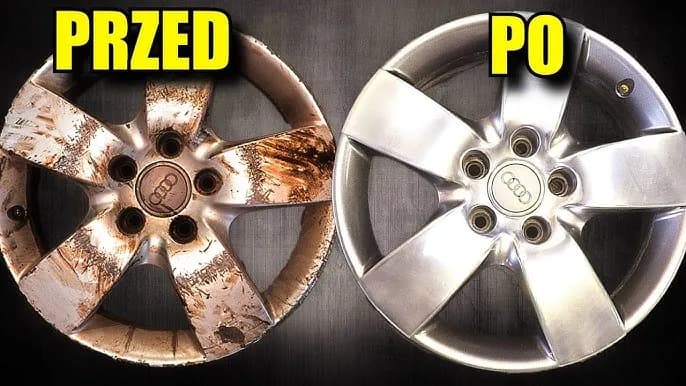 Kroki do lśniących felg lakier do felg aluminiowych! Zrób to sam