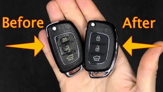 Jak łatwo i szybko wymienić baterię w kluczyku Hyundai ix35 - poradnik krok po kroku